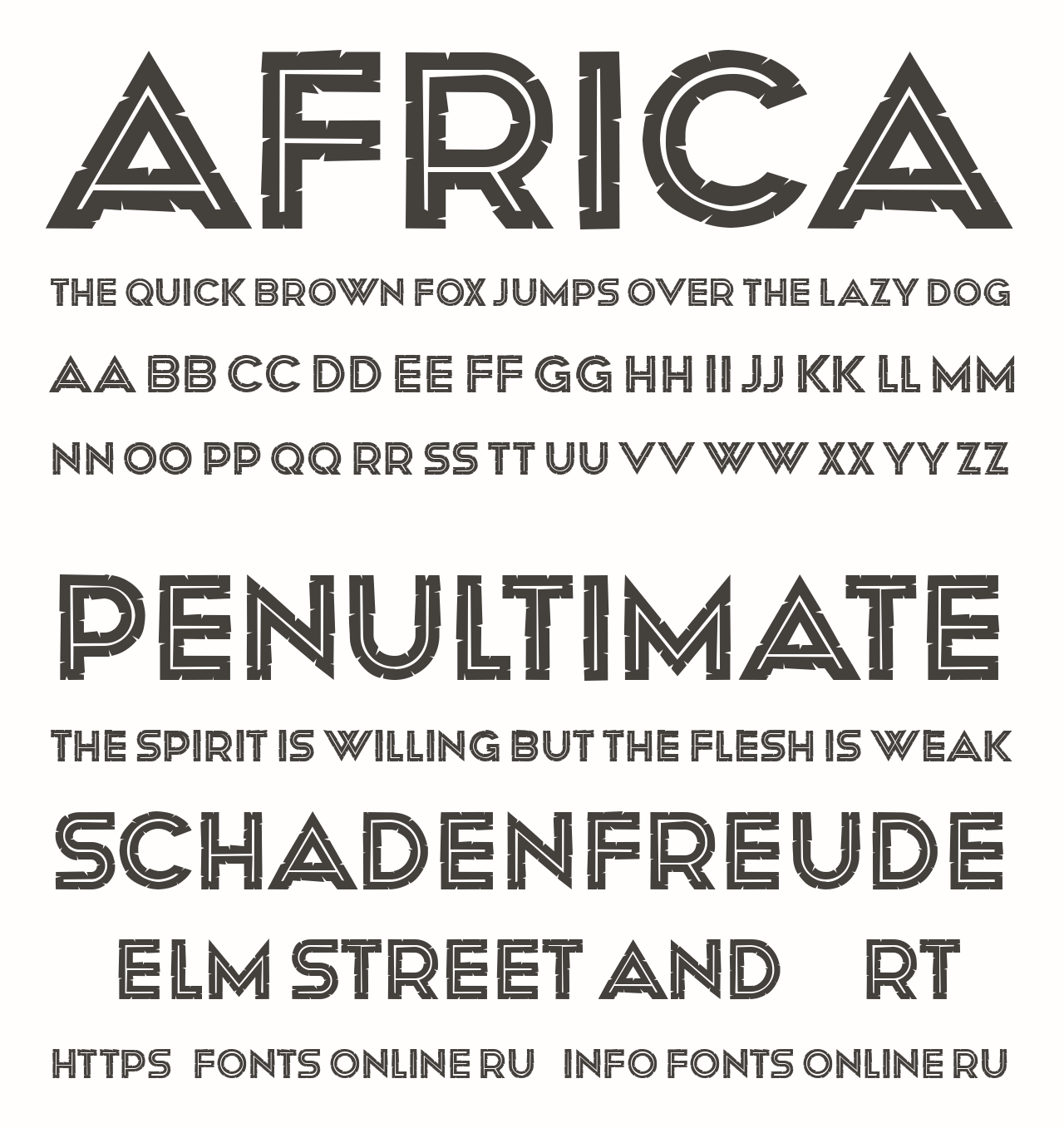 Africa Font