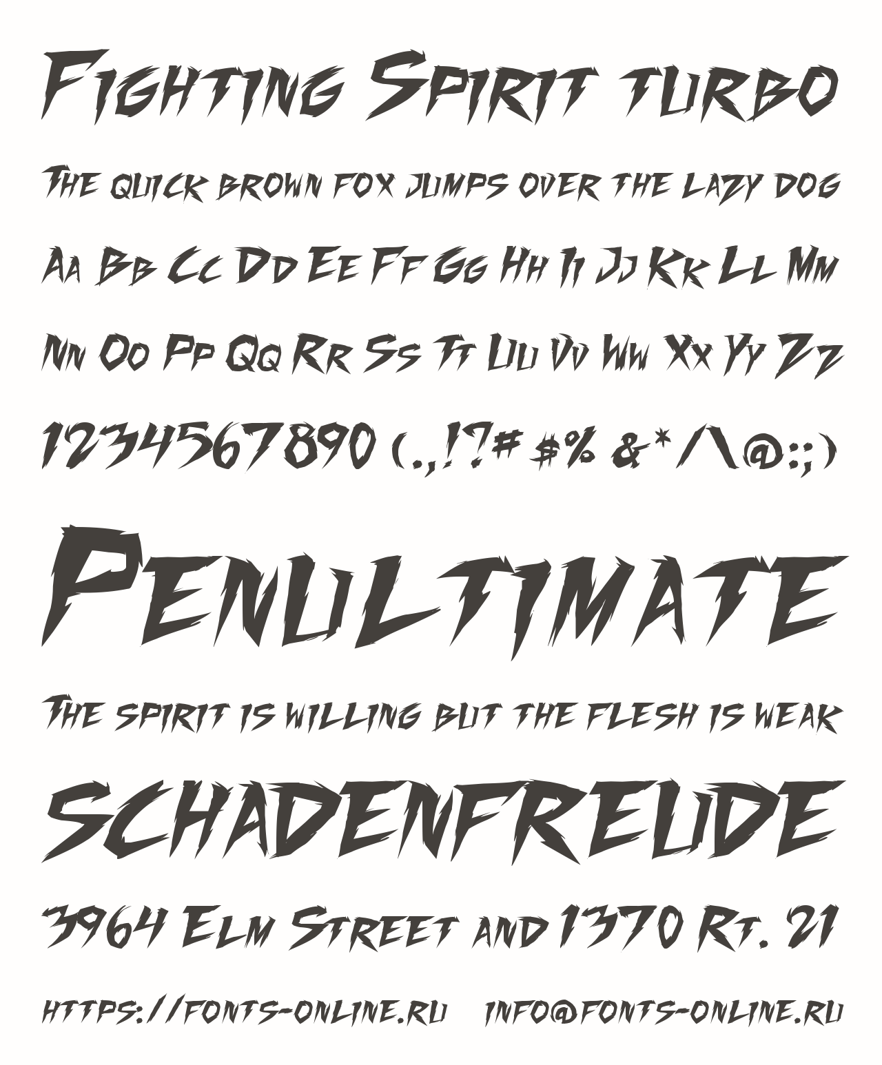 fighting-spirit-turbo-font