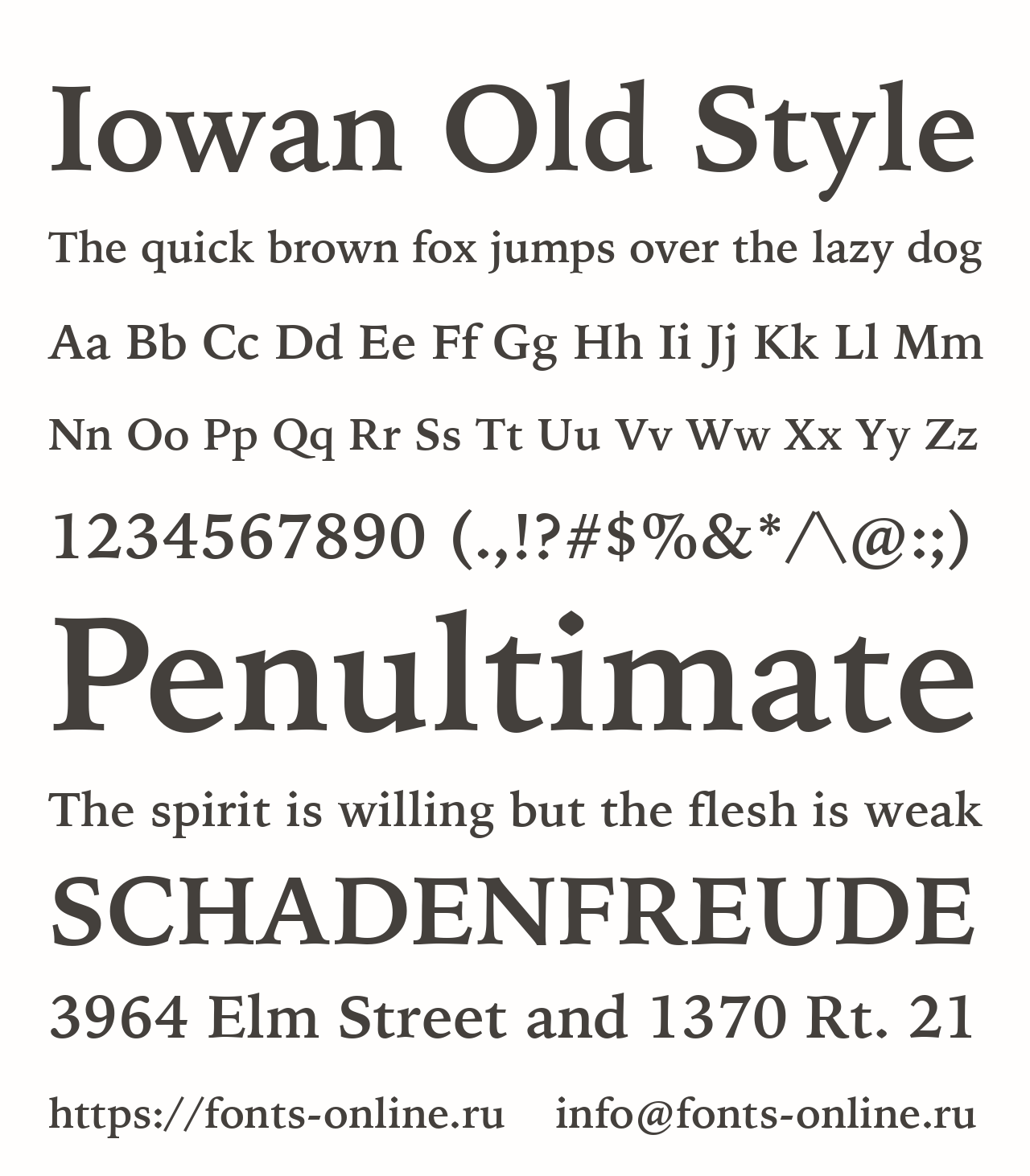 iowan-old-style-font