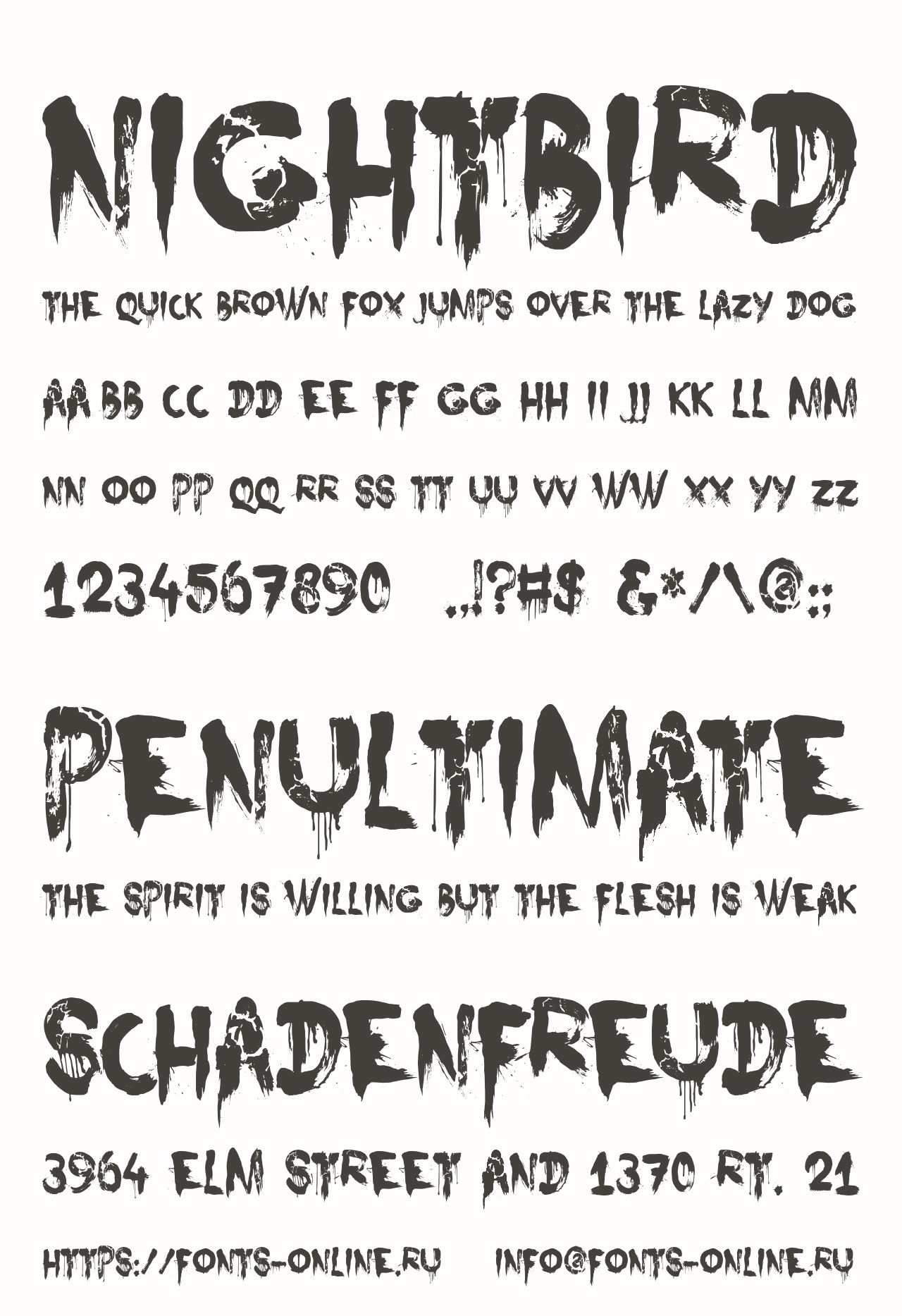 Nightbird Font