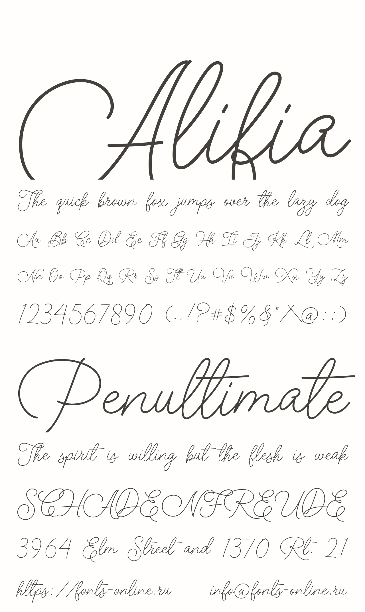 Font Alifia Font Alifia