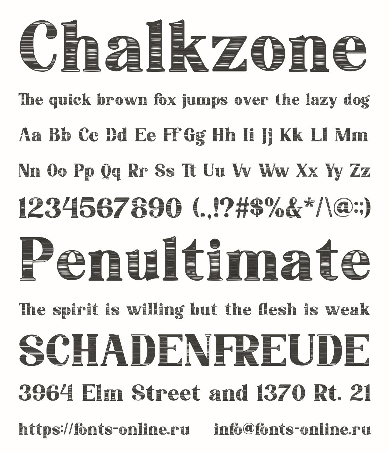 Chalkzone font