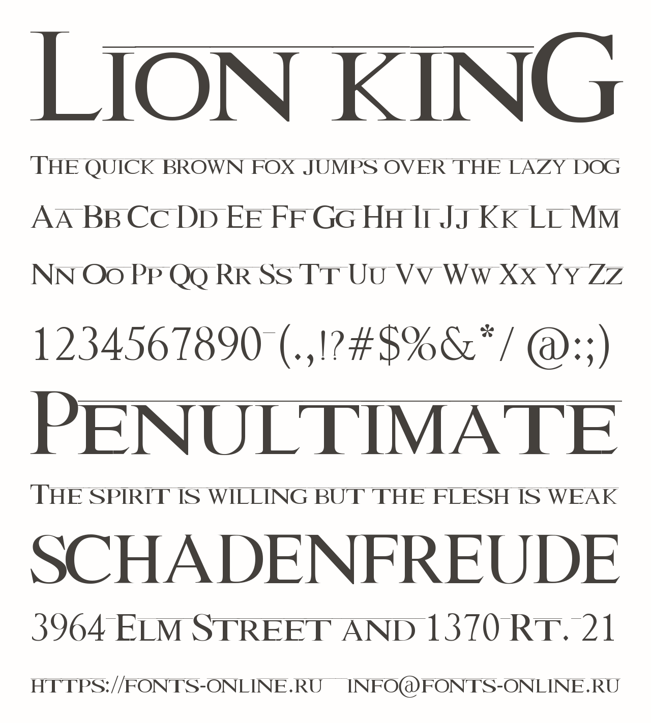 Lion King Font Generator Lion King Font