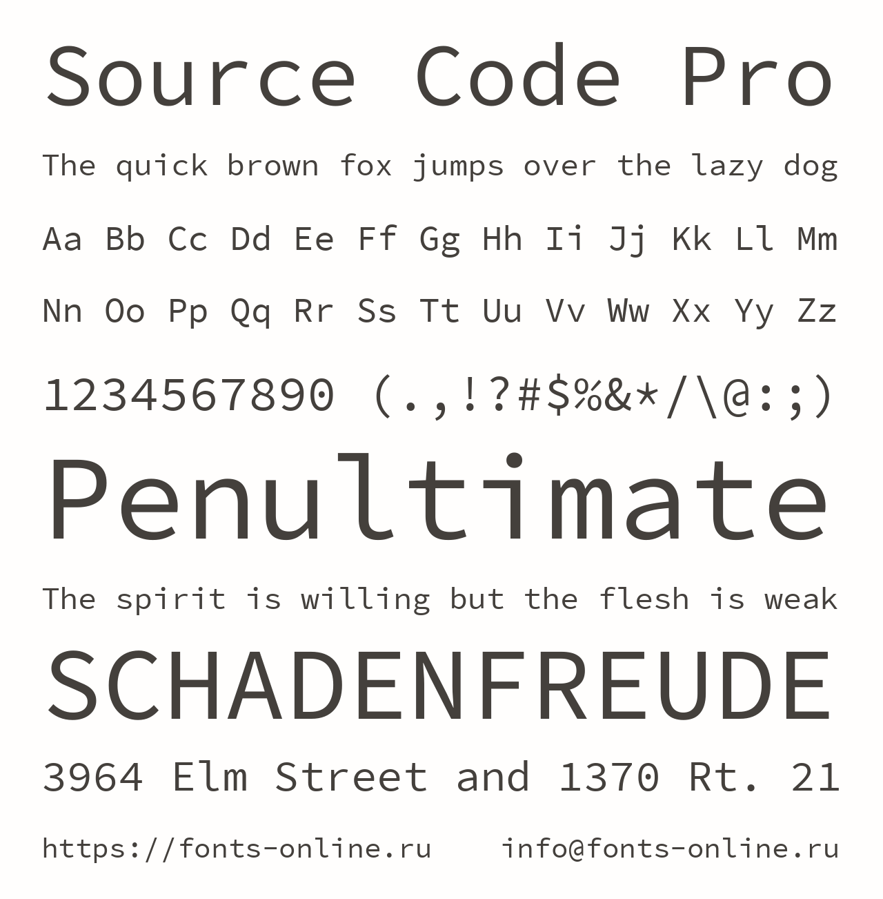 Source Code Pro cannot be styled in Firefox · Issue #217 ·  adobe-fonts/source-code-pro · GitHub