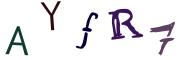 Image CAPTCHA